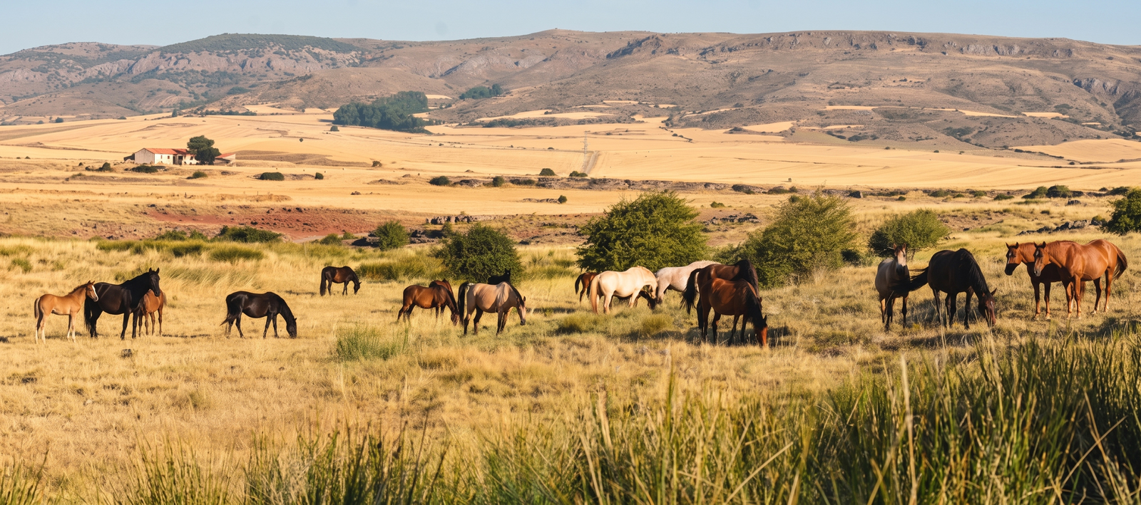 Caballos de liderazgo y equilibrio